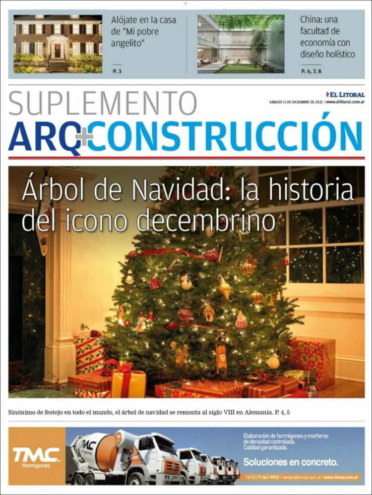 Portada de El Litoral Corrientes (Argentina)