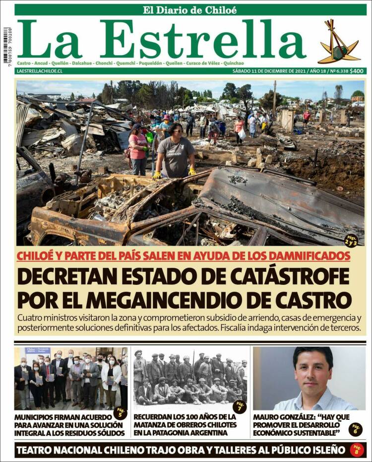 Portada de Estrella de Chiloé (Chile)