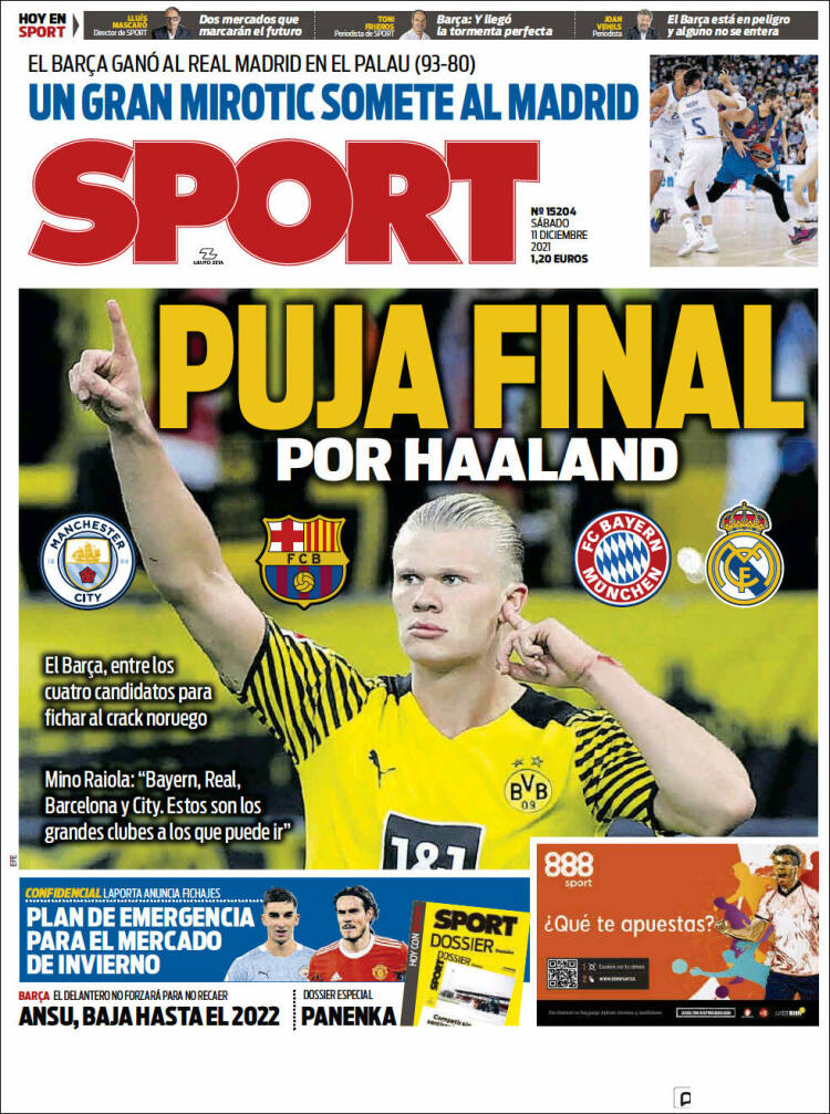 Portada de Sport (Espa&ntilde;a)