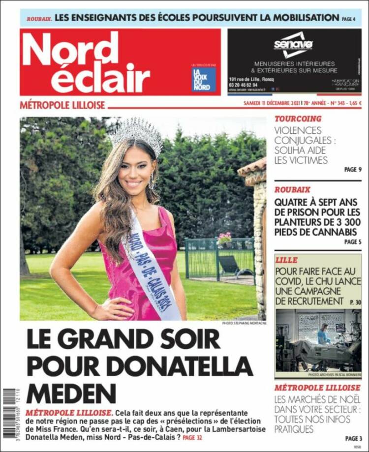 Portada de Nord Éclair (Francia)