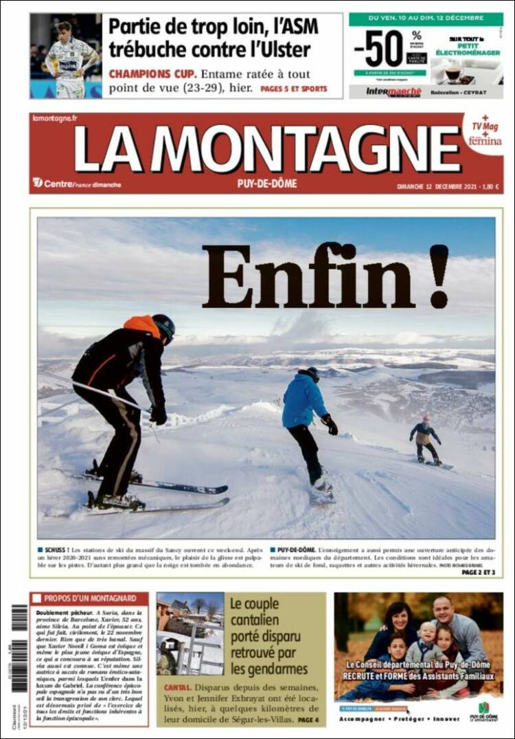Portada de La Montagne (France)