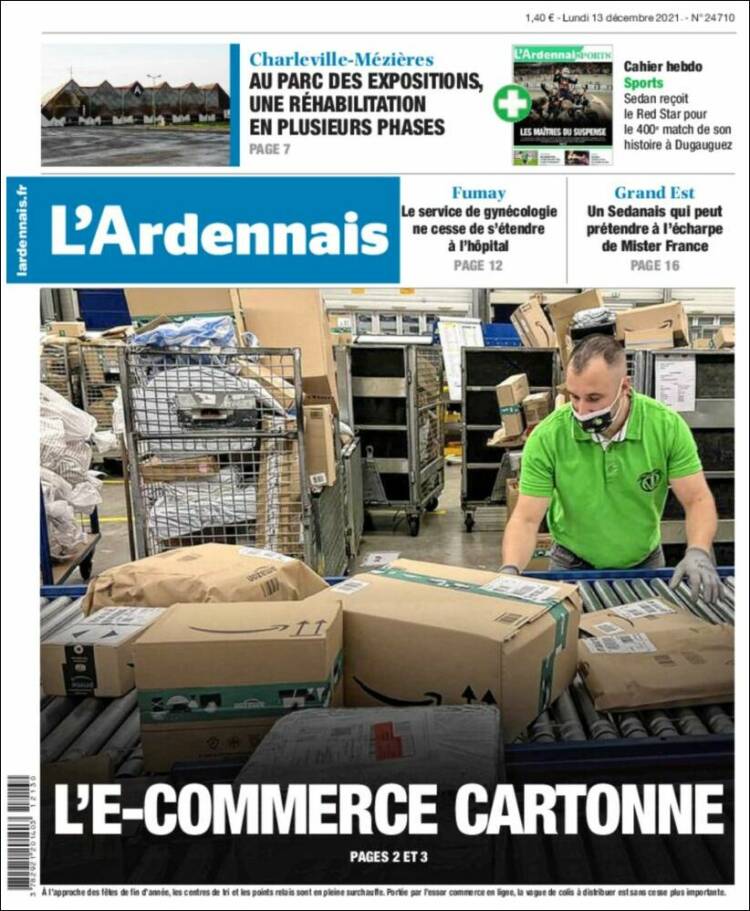 Portada de L'Ardenais (Francia)