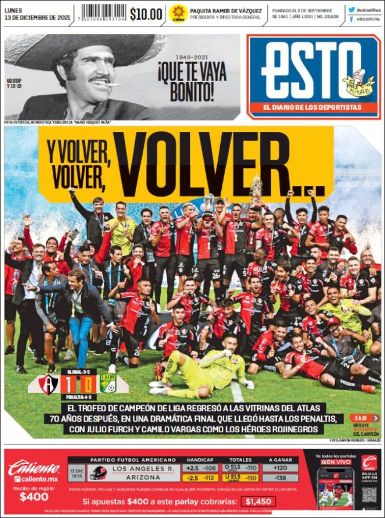 Portada de Esto (M&eacute;xico)