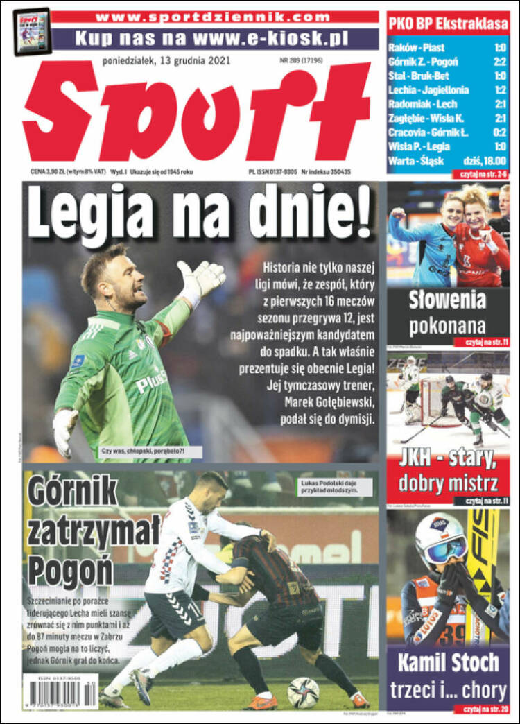 Portada de Katowicki Sport (Polonia)