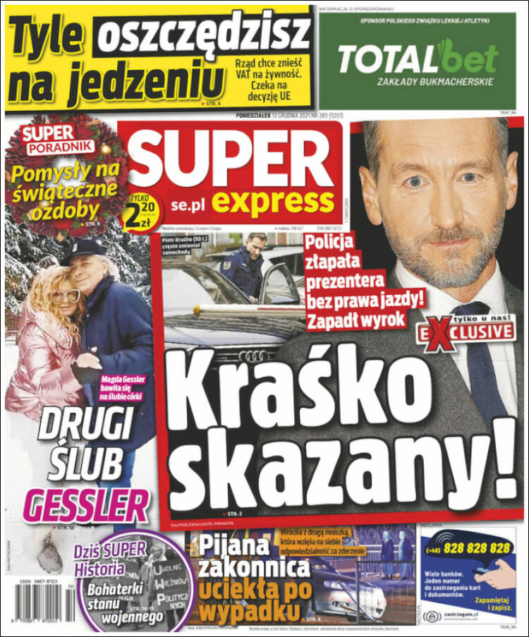 Portada de Super Express (Polonia)