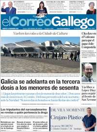 Portada de El Correo Gallego (Espa&ntilde;a)