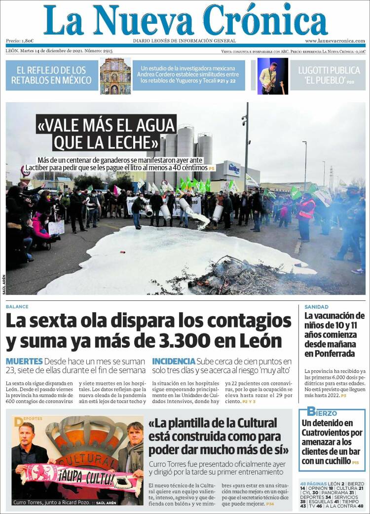 Portada de La Nueva Crónica (Espa&ntilde;a)