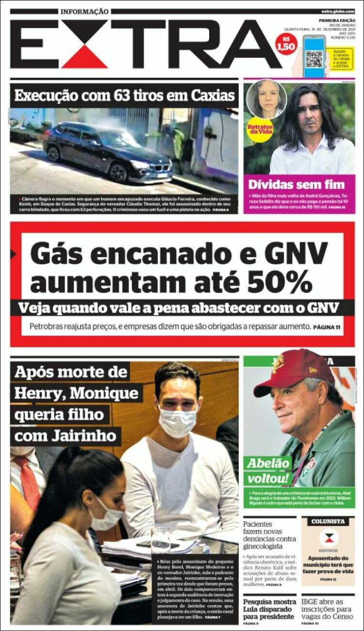 Portada de Extra (Brasil)