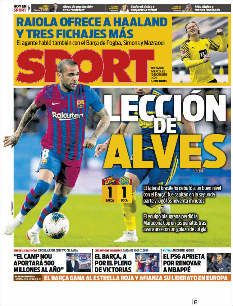 Portada de Sport (Espa&ntilde;a)