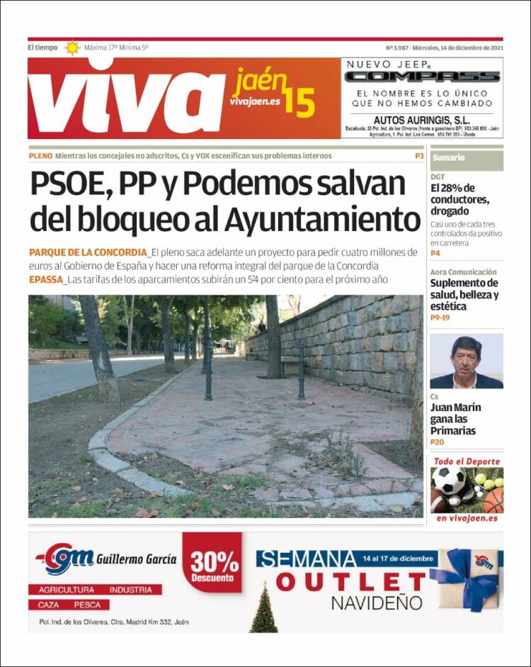 Portada de Viva Jaén (España)