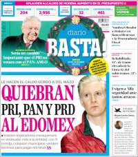 Portada de Diario Basta (M&eacute;xico)