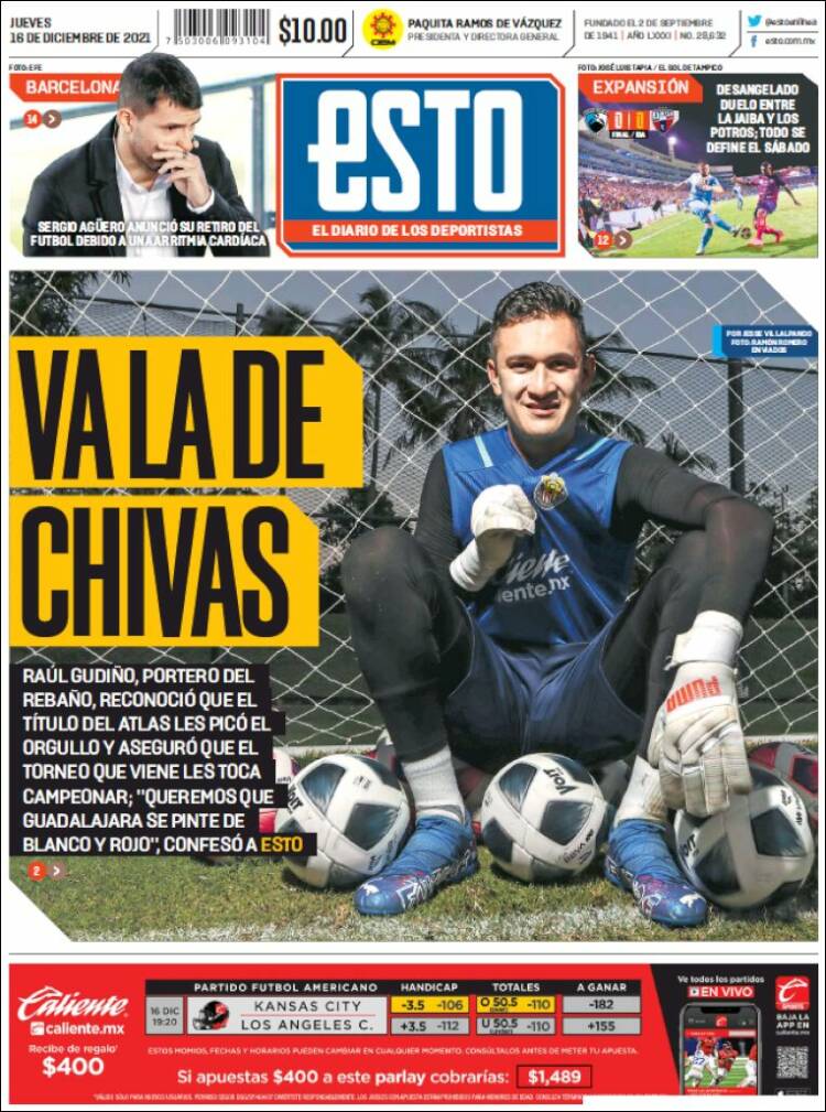 Portada de Esto (M&eacute;xico)