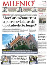 Portada de Milenio de León (M&eacute;xico)