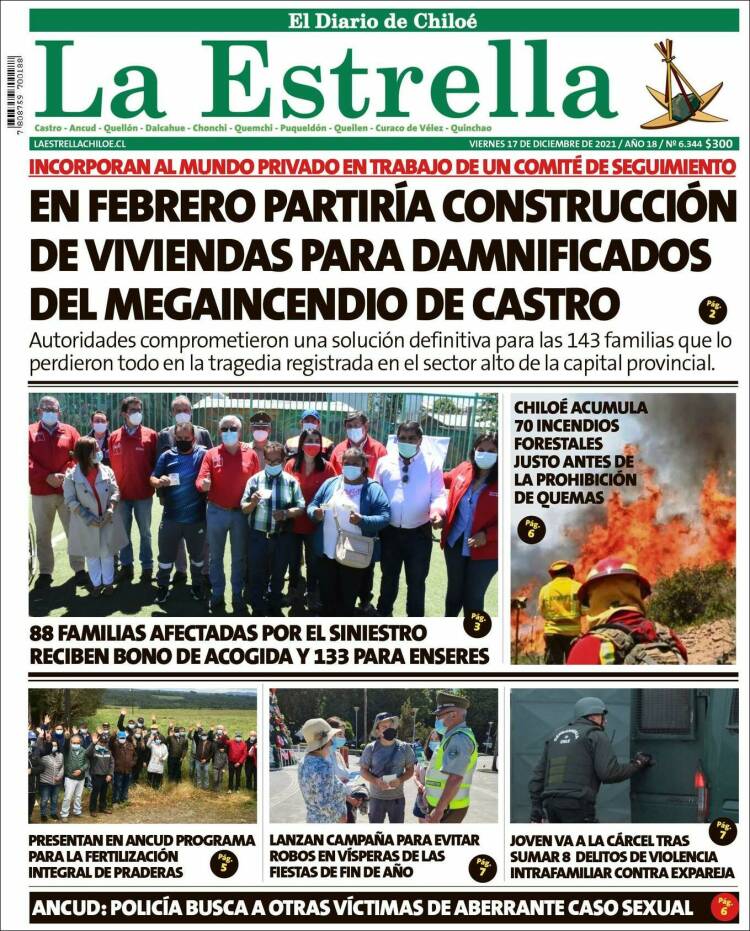 Portada de Estrella de Chiloé (Chile)