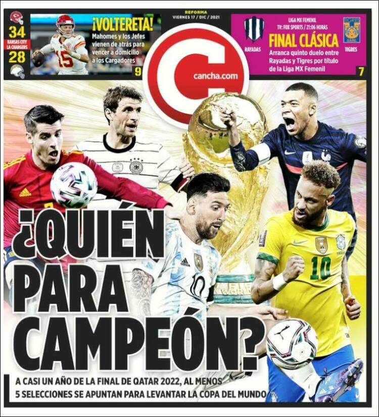 Portada de Cancha (M&eacute;xico)