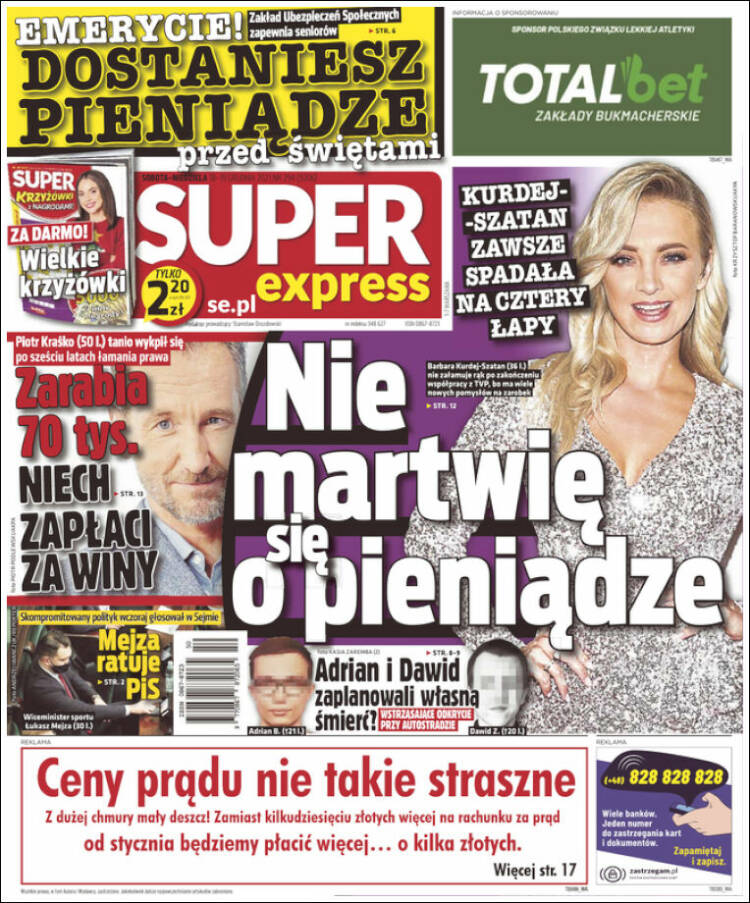 Portada de Super Express (Polonia)