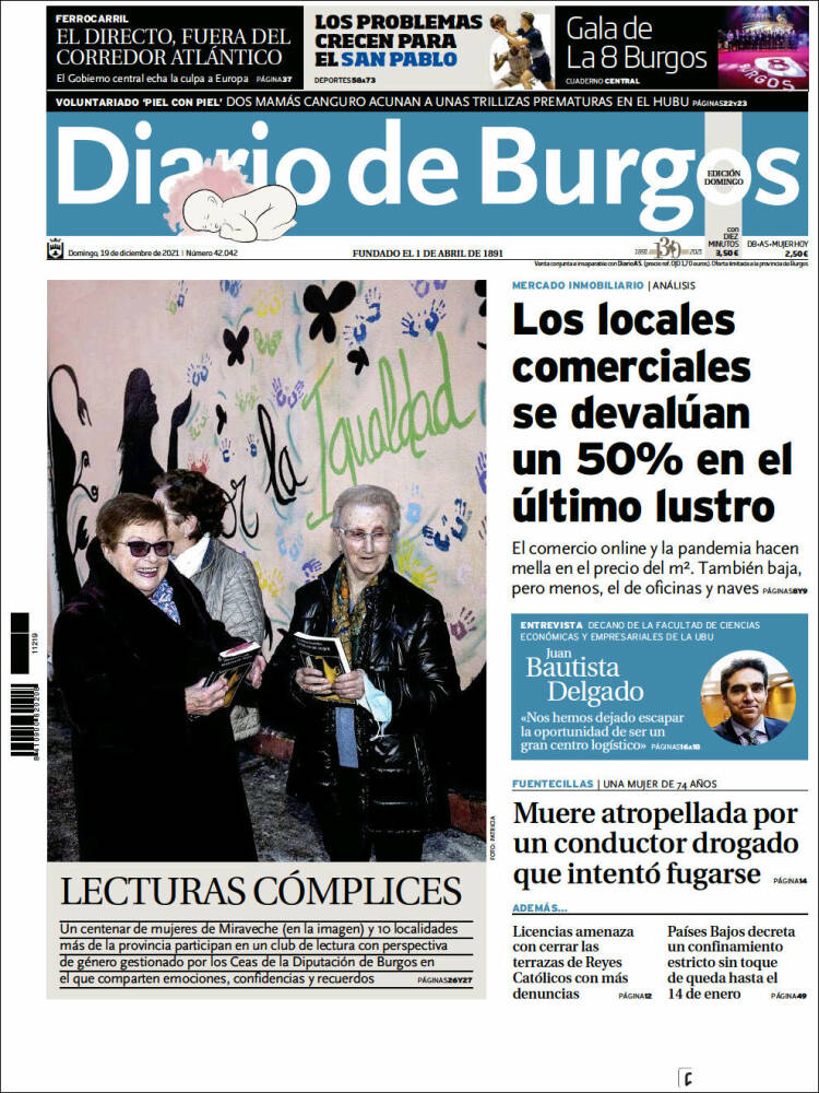 Portada de Diario de Burgos (Espa&ntilde;a)