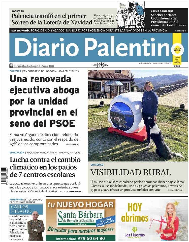 Portada de Diario Palentino (Espa&ntilde;a)
