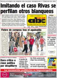 Portada de ABC Color (Paraguay)