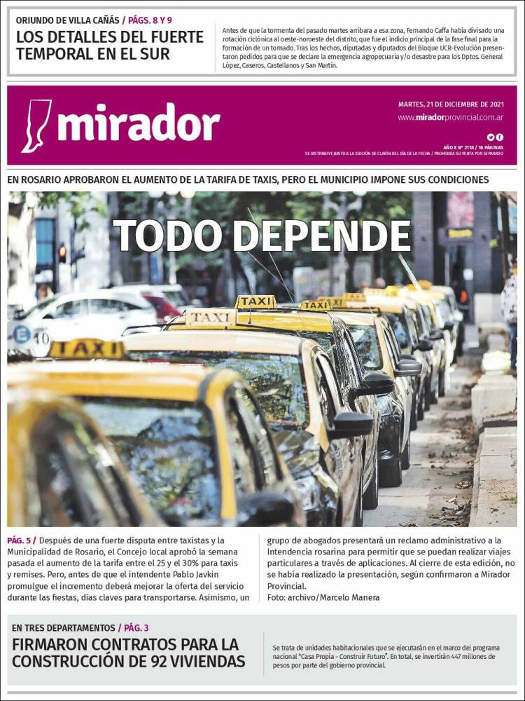 Portada de Mirador Provincial (Argentina)