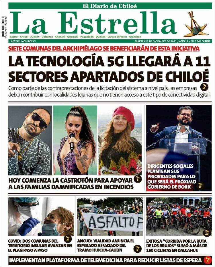 Portada de Estrella de Chiloé (Chile)