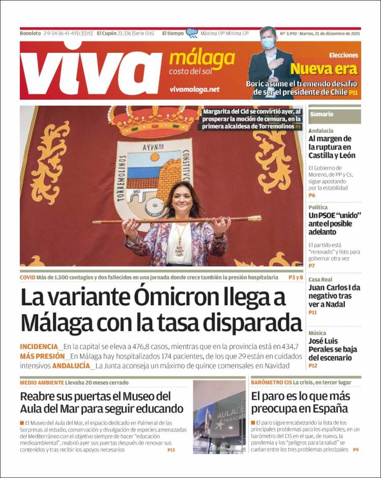 Portada de Viva Málaga (Espa&ntilde;a)