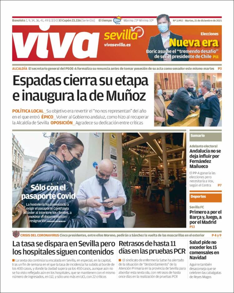 Portada de Viva Sevilla (Espa&ntilde;a)