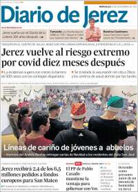 Portada de Diario de Jerez (España)