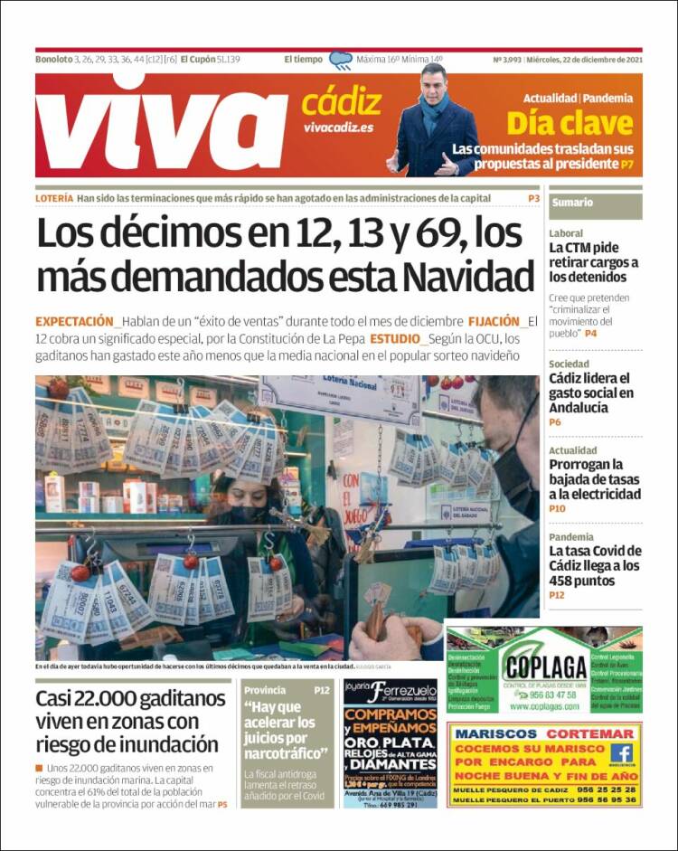 Portada de Información - Cadiz (España)