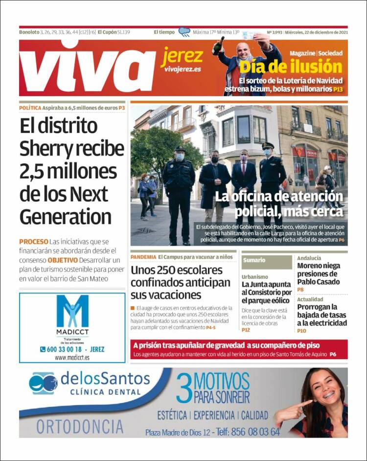 Portada de Información - Jerez (España)