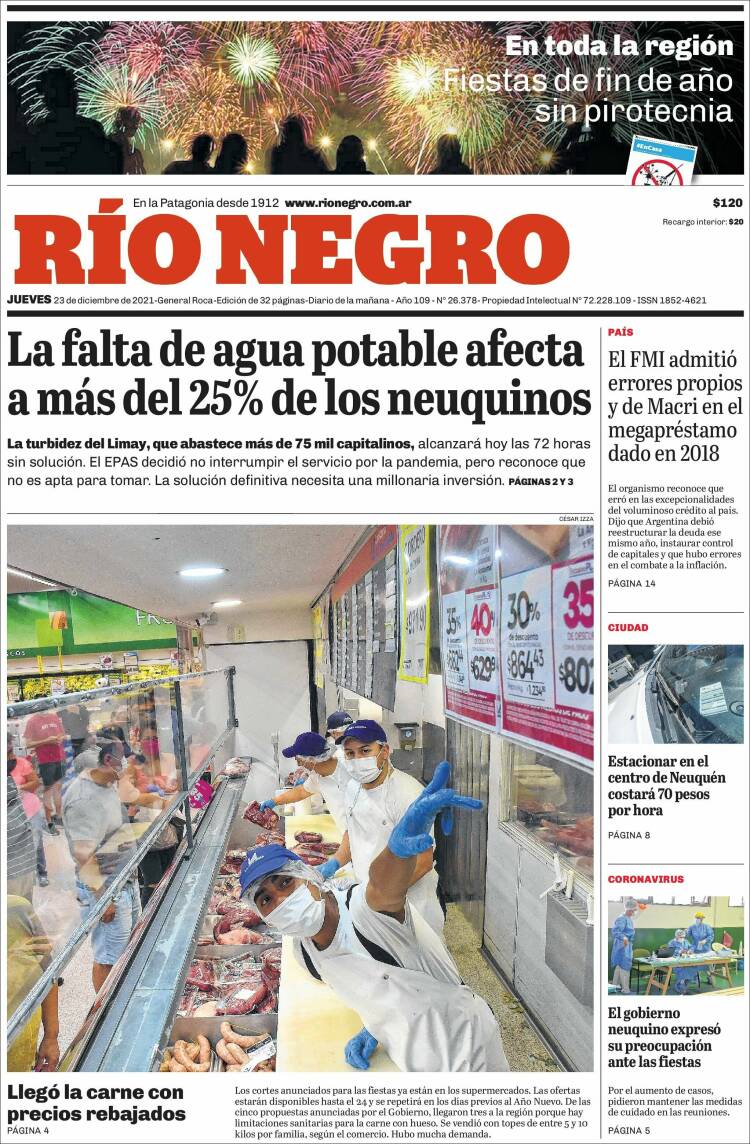 Portada de Rio Negro (Argentina)