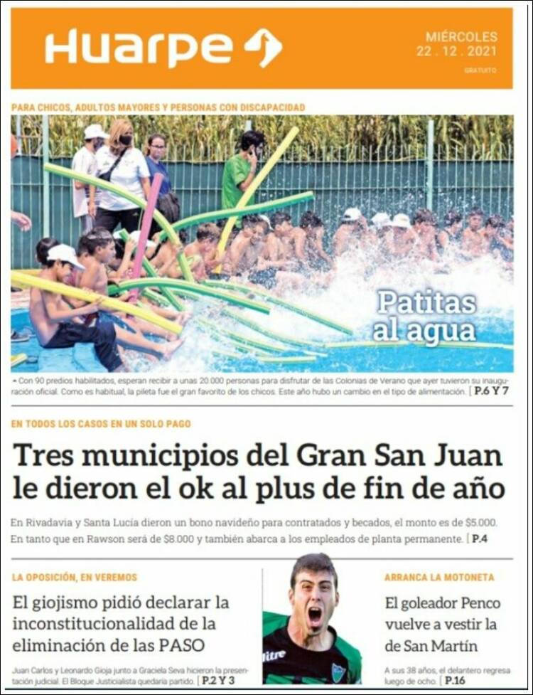 Portada de Huarpe (Argentina)