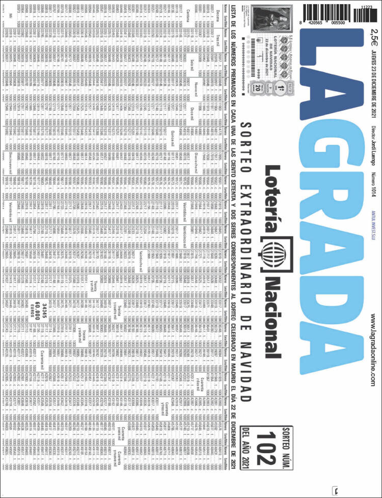 Portada de La Grada (Espa&ntilde;a)