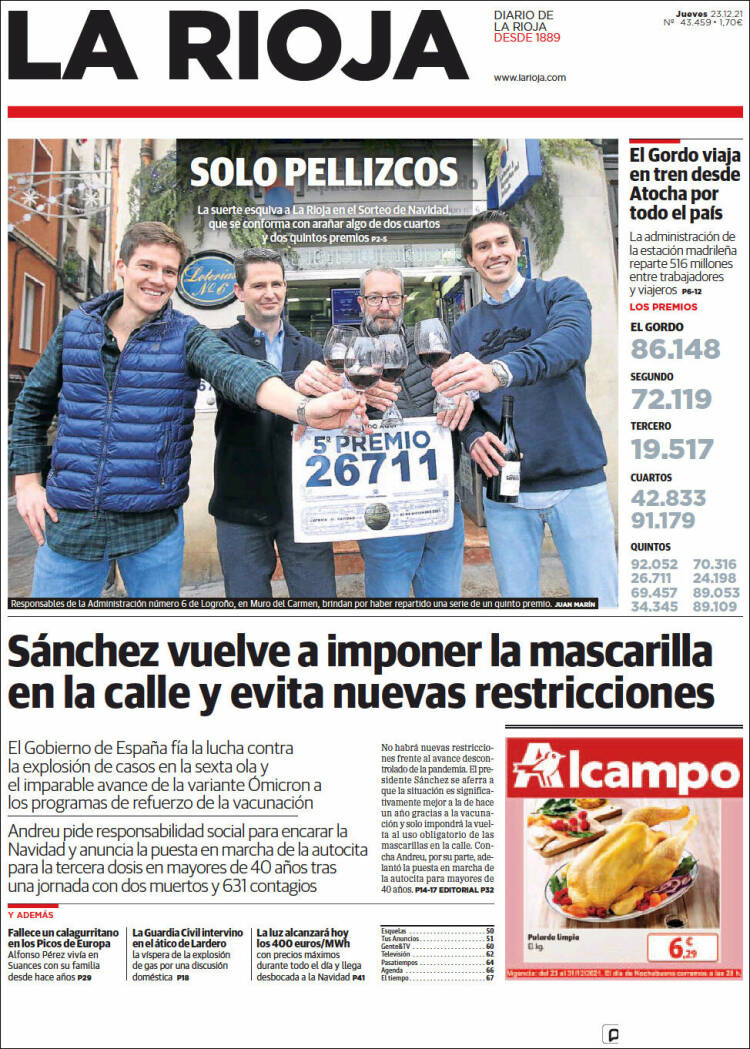 Portada de La Rioja (Espa&ntilde;a)