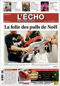 Portada de L'Echo Républicain (Francia)