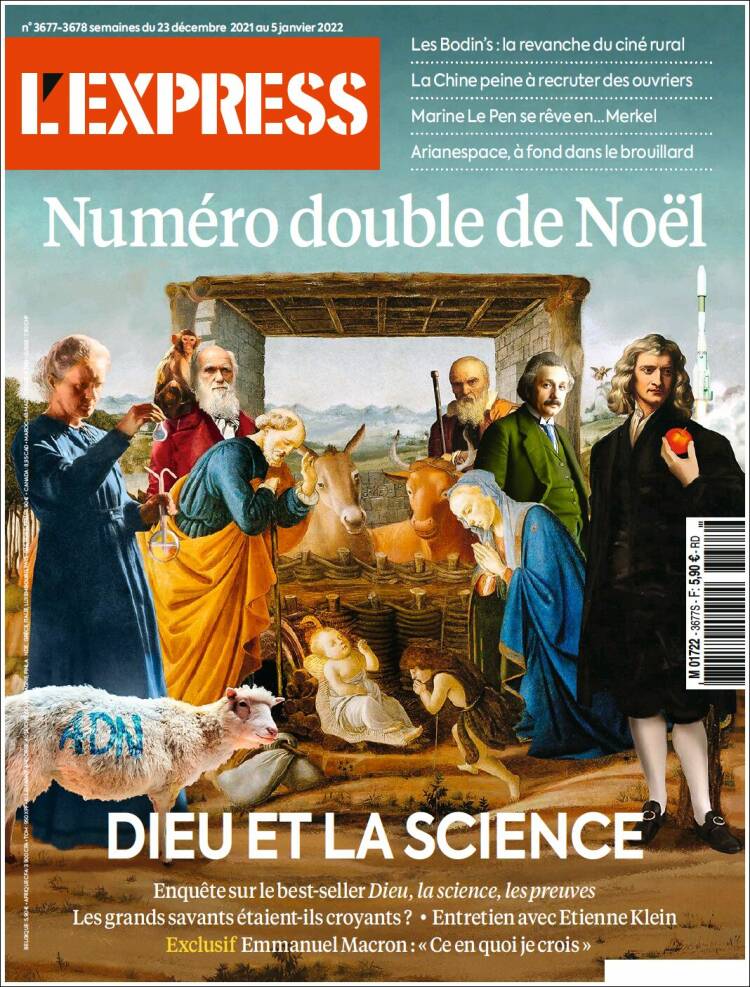 Portada de L'Express (Francia)