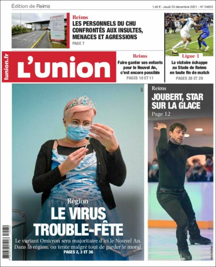 Portada de L'Union (Francia)