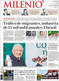 Portada de Milenio - Jalisco (M&eacute;xico)