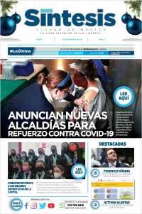 Portada de Síntesis Nacional (M&eacute;xico)