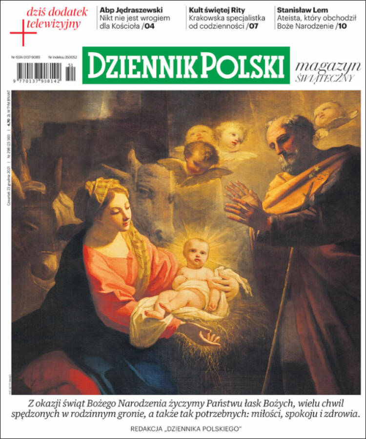 Portada de Dziennik (Polonia)