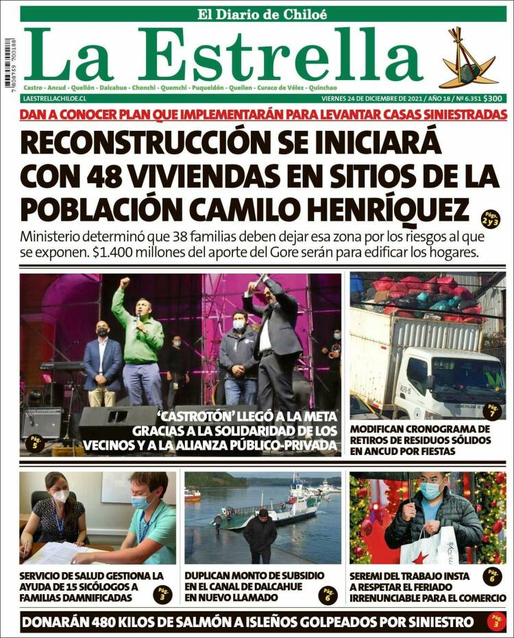 Portada de Estrella de Chiloé (Chile)