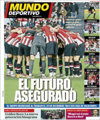 Portada de Mundo Deportivo Bizkaia (Espa&ntilde;a)
