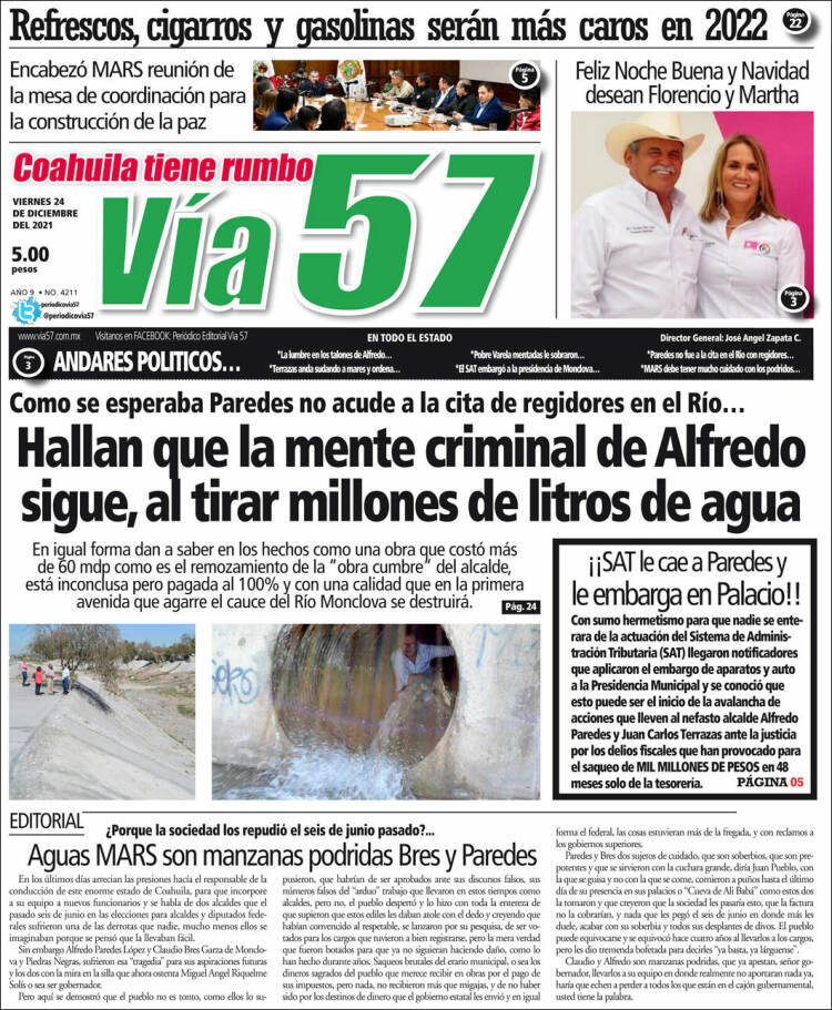Portada de Via57 (M&eacute;xico)