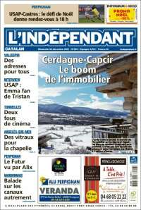 Portada de Le Indépendant (Francia)