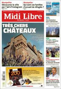 Portada de Midi Libre (Francia)