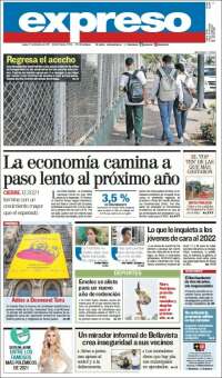 Portada de Expreso (Ecuador)