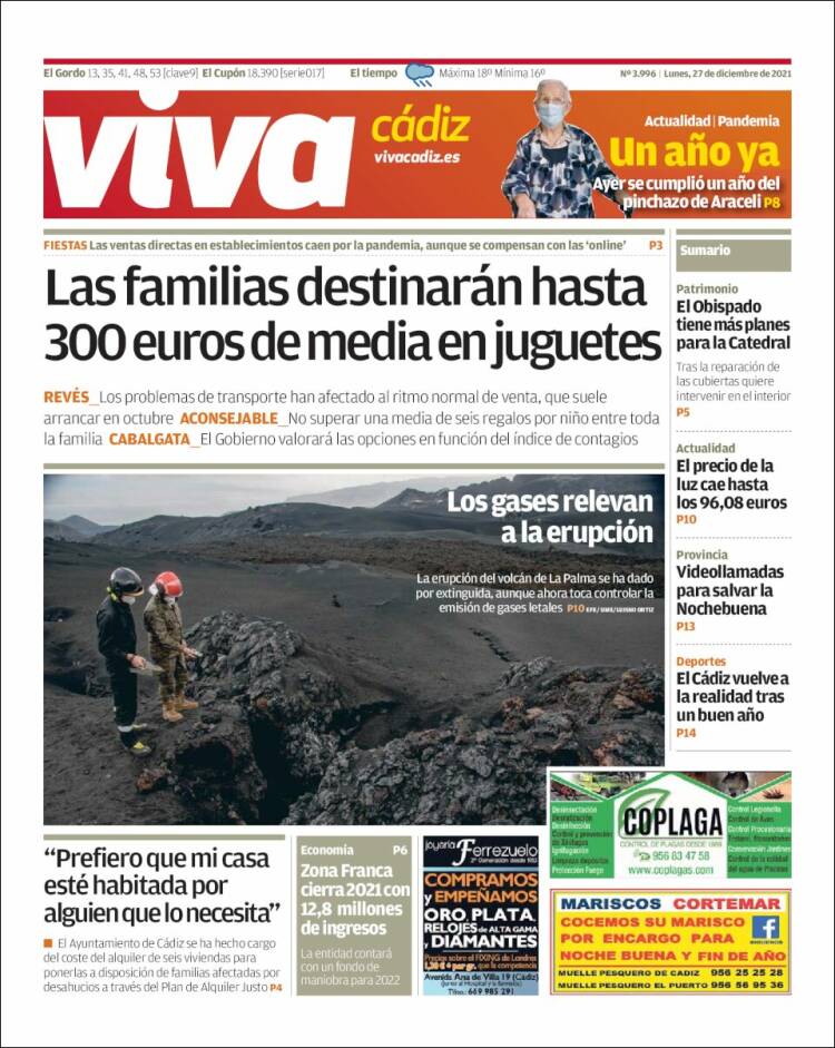 Portada de Información - Cadiz (Espa&ntilde;a)