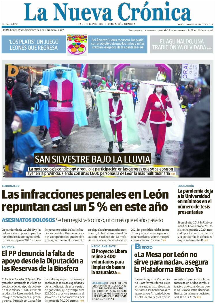 Portada de La Nueva Crónica (Espa&ntilde;a)