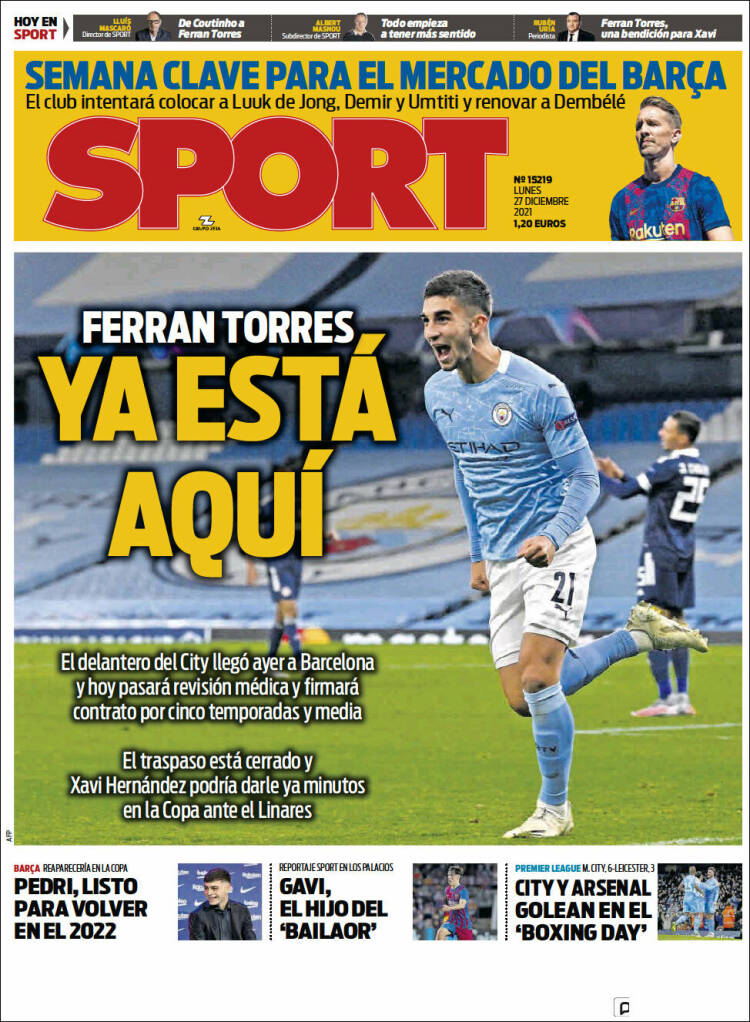 Portada de Sport (Espa&ntilde;a)