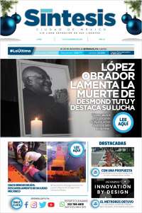 Portada de Síntesis Nacional (M&eacute;xico)